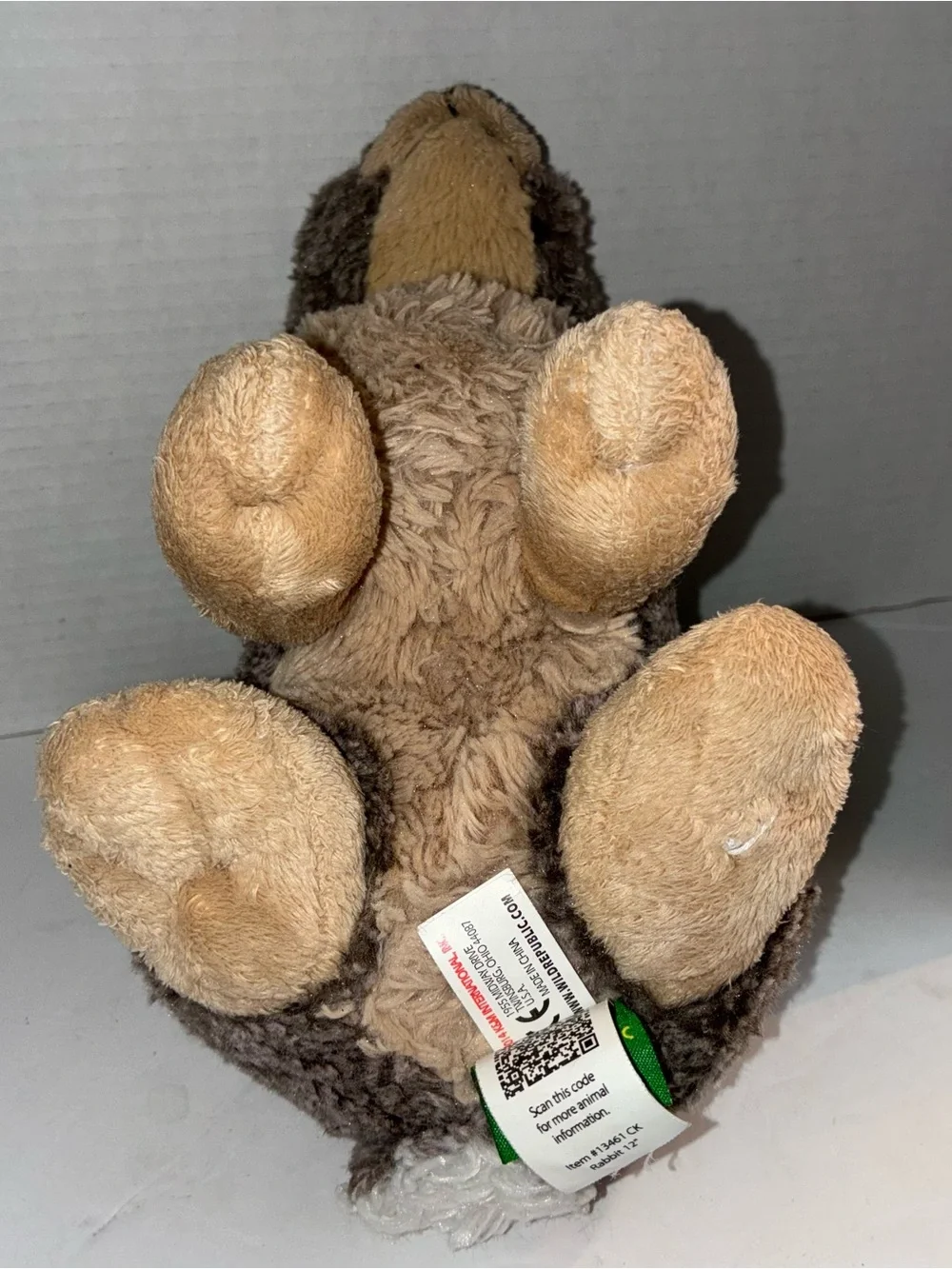Vintage Wild Republican Cuddlekins Rabbit Plush Toy Cottontail Rabbit